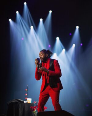 Raheem DeVaughn Instagram - I am one of one. 
♥️🌹💫☝🏾🔗 

“This is Love” from the 
Fall In Love project 
link in the bio 🔗

Content By : @work4urslf / @chris1st 📸
@coolkidsforeverdmv 

#StreamRaheemDeVaughnMusic 
#BuyTheArtFromTheArtist