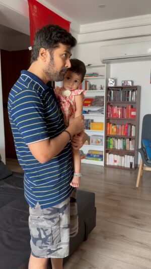 Rahul Ravindran Instagram - Serious tennis sessions between Dad and Driptah!