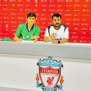 Rahul Subramanian Instagram - The two of us have been fans of Liverpool FC for more than 2 decades, in fact , we became friends because we both loved Liverpool FC . It was our dream for many years to once come to Liverpool , and watch them play at Anfield . Over the last few years- it had become a shared dream - “ Saath mein ek din Anfield jaake match dekhenge yaar “ - is a sentence we’ve said to each other every week for the last 10 years of our friendship . And then this season , we got to know that Jurgen Klopp is leaving . Klopp has been a figure we’ve both idolised for the last >8 years . We said to each other “We have to go to Anfield before Klopp  leaves “ . In came the good folks at @carlsbergindia who helped us realise this dream . They helped us live a day we had never imagined we will live . To be inside Anfield , sing YNWA with 60 thousand  fans , to watch Salah score a goal , to watch LFC win . To meet the man of the match and a World Cup winner - Alexis Mac Allister AND TO MEET THE MAN HIMSELF - Jürgen Klopp. To be hugged by the man himself !!! Probably the best day of our lives. Thank you Carlsberg - you’ll never walk alone .
