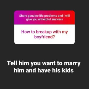 Rahul Subramanian Instagram - Share genuine problems and I will give unhelpful solutions - Miscellaneous