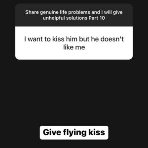 Rahul Subramanian Instagram - Share genuine problems and I will give unhelpful solutions - Blast from the past