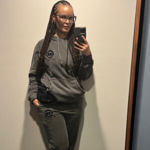 Rahvaunia Instagram - Pigment Dye Hoodie & Joggers 🖤🩵🖤 #giftedseeds #gs #casualoutfit #athleisure #lifestyle #comfortstyle