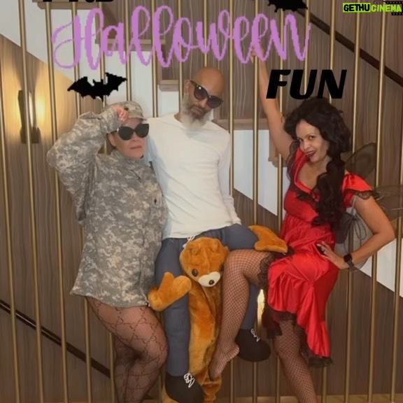 Rahvaunia - 107 Likes - We decided to wing this and take a stab at it (pun intended) Listen, my wings wanted to wing and NOT stay on or whatever… but we had a blast!!!! #siblingfun #siblings #dancingsiblings #johnsonfamily #woogiejiggychallenge #woogiejiggy #prehalloweenfun