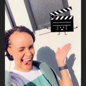 Rahvaunia Instagram - #setlife #thankful #grateful #funtimes #lifeofanactor #primetime #tv #moretocome  #iact #manifesting #staytuned ✨✨✨
