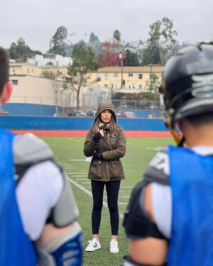 Rain Valdez Instagram - More #bts. I’ve officially entered my lacrosse mom era and I’m not mad about it. 🫠 On one of our tougher days, these boys played AND acted their hearts out in the rain, without complaining, so mama can do her directing job. The amount of support from the cast and my crew in order to be a successful director is not lost on me. I can’t wait to share the magic we captured. Thanks for making me so proud and making my job easier than it would have been. 🥰 You all killed it. 👏🏽💞✨

Thank you my pirates! @kassiandrake @deongriffin @eric_sun1 @davidchristianbailey @_carsn_ @akfierce 
@keitadonazu @damianjapunte @jachoree @raishadmomar @kylepuccia @darrylstephens @calitamaz @lieslwilke @trevortocchet @melisamyers @omgjackfinally @sharithebisnaught @ilayda.cetink @seawerner @shellyandthesnaps 
#onefortheteamtv #photodump