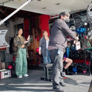 Rain Valdez Instagram - Just wrapped directing my first television pilot! 🎥✨🎬💞
After an intense 6 days I have so much to process but wanted to start with… Thank you @silash for introducing this life changing project to me 5 years ago. He asked what I thought of the script and after being brought to tears by it, I told him he had to direct it. And that I’d help find the cast. Never in my wildest dreams did I think I’d be the one directing. But I know now it was always meant to be mine. 🥰

Thank you to the visionary team @darrylstephens, @kylepuccia and @lieslwilke for entrusting me with our baby. And much much love and thanks to my rock of a DP @keitadonazu and my incredibly talented crew and cast for vibrating with me and my vision. A heighten reality of bipoc and trans joy set life. ✨

Thank you @kassiandrake (my leading man) for bringing Nico to life in a way that matched the vision I always had for him. You are truly a star. And along with your castmates you have proven that. I love you, kiddo. 

This has truly been a heart expanding experience I’ll always cherish. Thank you for the opportunity. Xx 
#onefortheteamtv