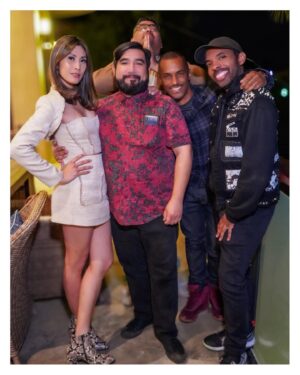 Rain Valdez Instagram - My goodness. Blessed by the grace of these humans (and Penny). Thank for you for a celebration of love and healing. 🥰💐 #onefortheteamtv #wrapparty 

Photos by @sunshine_studios_7 
Poloroids by @meg.eliz.white