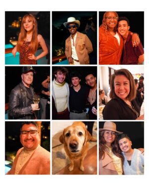 Rain Valdez Instagram - My goodness. Blessed by the grace of these humans (and Penny). Thank for you for a celebration of love and healing. 🥰💐 #onefortheteamtv #wrapparty 

Photos by @sunshine_studios_7 
Poloroids by @meg.eliz.white