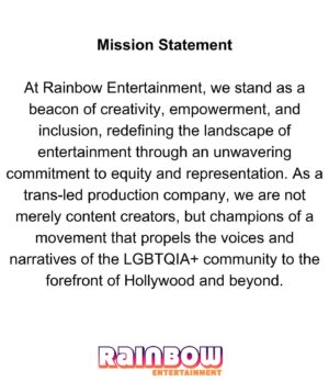 Rain Valdez Instagram - I wrote this mission statement last summer as I was imagining what it would be like to have an equity centered trans-led company. I believe that abundance is a spiritual birthright. And creation is the key to our ability to thrive. 

If this vision inspires you. Please check out our fiscal sponsorship hosted by @thequeer26 and @givebutter. All donations are tax deductible. Link in bio. 💯❤️

Thank you! Oh and happy Valentine’s Day! 🥰🌹
#fundnewhollywood 

📸 x @jayrivphoto 
👗 x @couturezen 
💄x @patricksantaana @don_hsiao