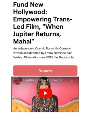 Rain Valdez Instagram - Hello! I’ve decided to publicly share my slate with you. 🥰 And along with my co-conspirators, it’s time to build our own little Hollywood. One where AAPI, BIPOC, trans and non-binary folks can thrive. This list represents my artistic message of self love and acceptance, as well as my dream to employ folks in my community in front of and behind the camera. 
I have worked in this industry for over 20 years now. I moved to LA when I was 19, trained in an acting studio for 10 years and more, worked in a post house and learned how to edit and finish a film. Then I PA’d on the show Transparent to observe everything I could and work my way up. My career took off with Transparent, Ryans, Lopez, and of course Razor Tongue. In these experiences I’ve searched and searched for a place where I can thrive as an artist and where I can create along with those who are queer like me. Though, I’ve met so many incredible people along the way, the search was exhaustive and proved this place doesn’t exist. Since coming off a BIPOC and trans-led production that I helped shepard. I know what’s possible now and it’s time to build a world I want to thrive in. A new Hollywood that would create opportunities for folks like me and the artists I care about. 
In my previous crowdfunding venture, the support I receive led to my first Emmy Nomination in an acting category. A significant milestone in my career. While I’m aware of the sheer scale of my slate in terms of financial figures. I just can’t sit around and wait any longer. In a time of heightened LGBTQIA  show cancellations and rising anti-transgender legislation, supporting me and artists shaping media for change is paramount. Your contributions fuels our journey towards a brighter future. Are you tired of outdated narratives? Ready to see authentic representation? Join us. Together, we can create the world we envision. Your donation powers stories that defy stereotypes, celebrates real diversity and love. So please take action. You can like, share, repost and save. And more importantly, you can give monetarily — and it’s 100% tax deductible. The link is on my bio and stories. 
Thank you for the love. xRain 

#fundnewhollywood