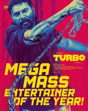Raj B Shetty Instagram - Don’t Miss The Mega Mass Entertainer of the Year In Theatres near by you 😊

#Turbo Running Successfully

#Mammootty #MammoottyKampany #TurboMovie