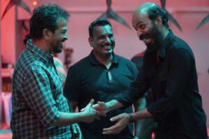 Raj B Shetty Instagram - In between Climax Relaxation 😊
@rajbshetty

#Turbo #Mammootty #MammoottyKampany #RajbShetty