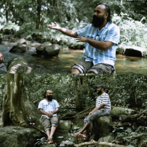 Raj B Shetty Instagram - This wasn't a normal interview; it became a profound break we all yearned for. Through those moments, @basilalchalakkal and @rajbshetty found their way into our hearts. I'm grateful for the treasure trove of beautiful memories we created together
@cuestudio_ @nithinkumarns7 @villageboy1993 @koomz_series 
@toby_themovie