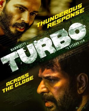 Raj B Shetty Instagram - Thunderous Response Across The Globe for #Turbo 🔥🔥 Thank you all ❤️❤️ #TurboMovie #Mammootty #mammoottykampany