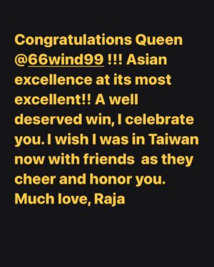 Raja Gemini Instagram - Condragulations!!! So proud 🥲 ❤️👑