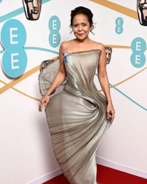 Rajo Laurel Instagram - Good Morning! What a great honour it is to be able to dress up the first Filipino to be nominated for the @bafta awards Thank you dearest  @dollyedeleon for being an inspiration to all of us Filipinos. MABUHAY KA!!! Dolly is wearing the "ALON" gown @houseoflaurel #couture ❤️🇵🇭🫶 styled by @theljperez ❤️🙏🏼👏 #bafta2023