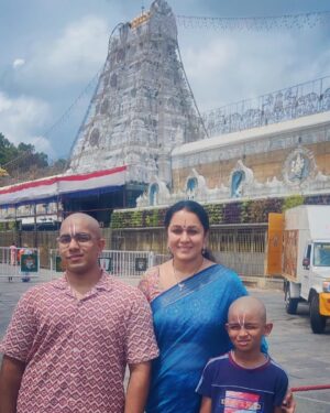 Rajshri Nair Instagram - Govinda !! Govinda!! 🙏🏽 tirupati