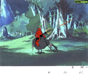 Ralph Bakshi Instagram - I shall call him Peace... In hopes that he will bring it 💥 New original Wizards cells available now, link in bio
#wizards #necron99 #peace #animationart
