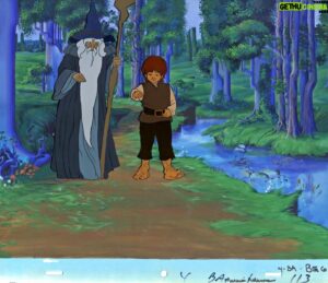 Ralph Bakshi Instagram - Eight new drawings and cels from ‘Rings have just been added to our listings. Enjoy!💥link in bio

#lotr #gandalfthegrey #animationart #ralphbakshi