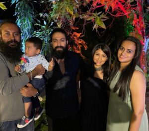 Ramachandra Raju Instagram - Happy Birthday Athige🎂💐💐 Always stay happy and Blessed💐  @iamradhikapandit @thenameisyash
