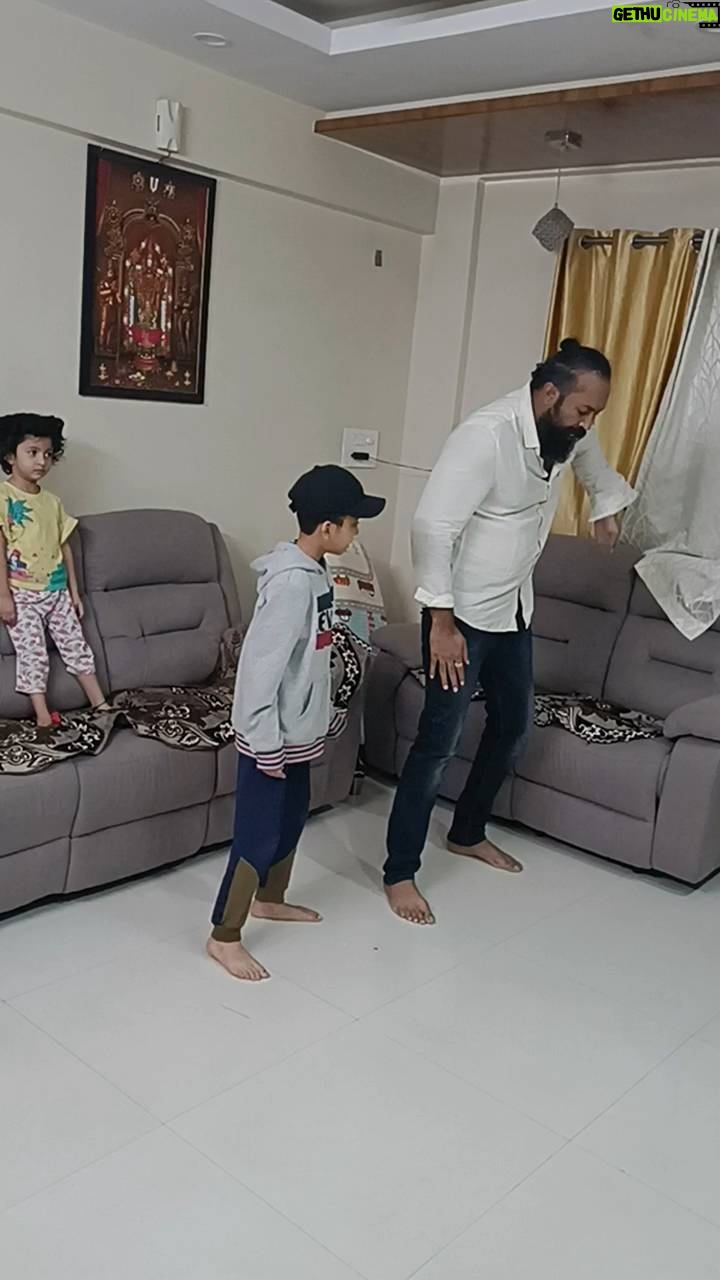 Ramachandra Raju - 29.2K Likes - Dance with my son on this sunday a funday😄😄 #Bones @imaginedragons