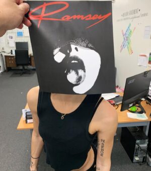 Ramsey Instagram - #nomakeup 
Artwork by @1seven0