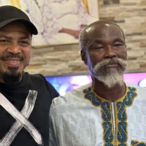 Ramsey Nouah Instagram - We are in Ghana filming and @officiallilwin took me to meet this great man of God @stephenadomkyeiduah here in Kumasi. 

I was in awe of his humility, meekness and grace inspite of the magnitude of his church. 

He welcomed us into his house with his family and his hospitality and warmth blew me away! 

We shared the word and we were all definitely blessed!