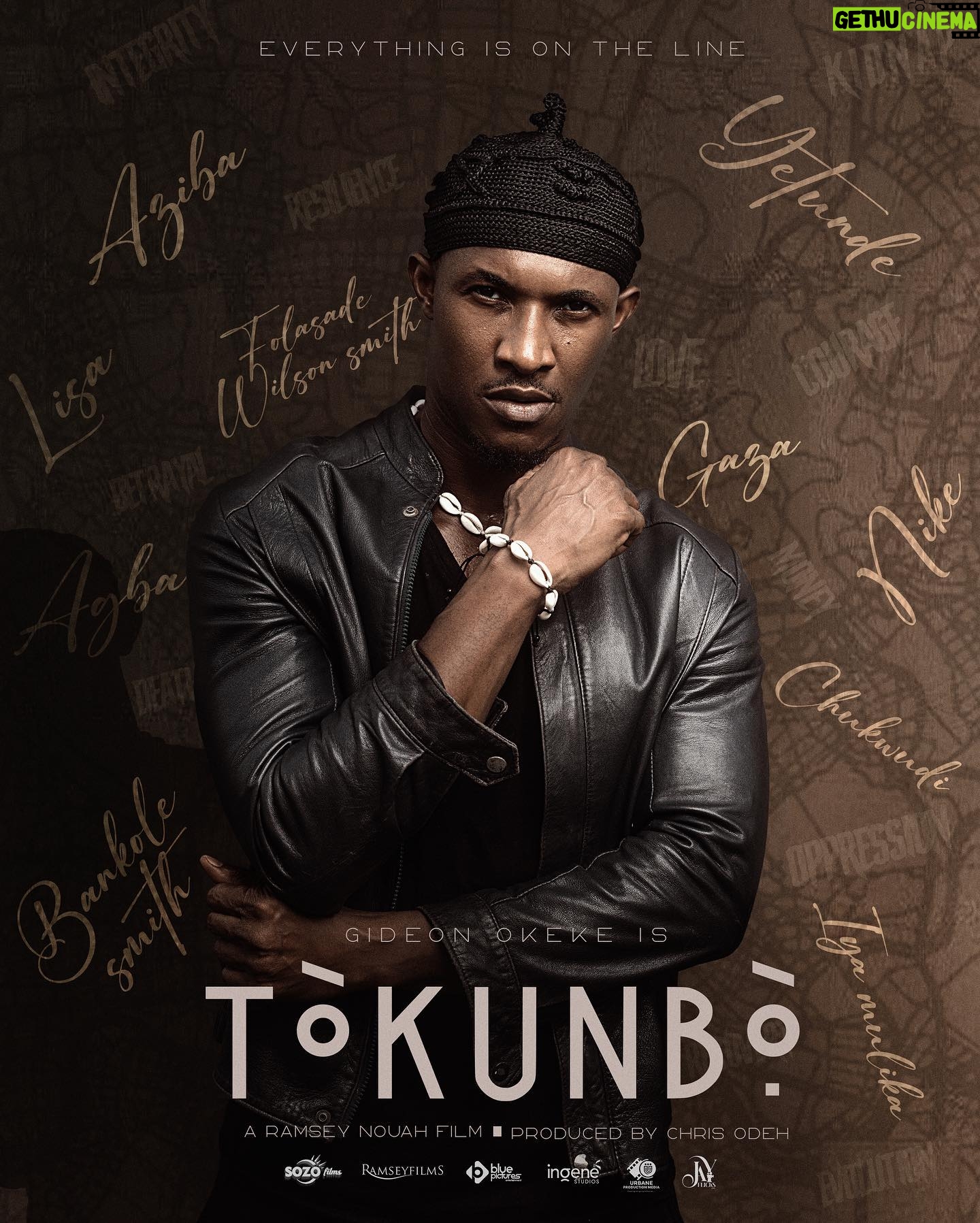 Ramsey Nouah - 3.1K Likes - On the path of redemption, conscience tipping on the balance, racing against time, everything is on the line…
Tokunbo is coming ! Even deadlocks breathe…!
@gideonokeke.ng is Tokunbo in this action flick, to be directed by @ramseynouah and Produced by @chrisodeh.
Characters reveal coming soon!
#Tokunbo
#Tokunbothemovie