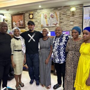 Ramsey Nouah Instagram - We are in Ghana filming and @officiallilwin took me to meet this great man of God @stephenadomkyeiduah here in Kumasi. 

I was in awe of his humility, meekness and grace inspite of the magnitude of his church. 

He welcomed us into his house with his family and his hospitality and warmth blew me away! 

We shared the word and we were all definitely blessed!