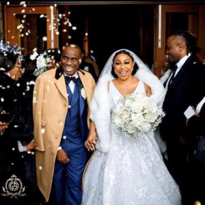 Ramsey Nouah Instagram - Congratulations to you dear @ritadominic and @fidelisanosike. May the joy and happiness you share today grow stronger as you grow old together together! 🥂#thereeldeel