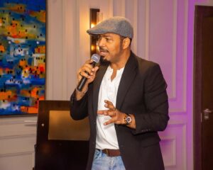 Ramsey Nouah Instagram - I believe it’s important as filmmakers to ensure that the Next Gen of creatives are seen and heard. 
I think that perfectly encapsulates what the @nextgen_miniconference represents. 
It was a fun time listening to the stories of these bright minds. 

We go harder again for the next Gen 😉