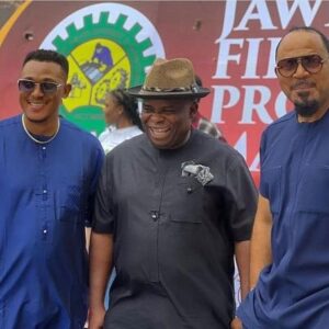 Ramsey Nouah Instagram - I had a swell time in bayelsa training and mentoring these  brilliant minds! 

It’s always a pleasure to be a part of ensuring that the next generation of filmmakers are equipped with the right knowledge!

Many thanks to the organizers @jawlywood @coal360global @sozofilms @officialncdmb