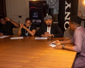 Ramsey Nouah Instagram - I believe it’s important as filmmakers to ensure that the Next Gen of creatives are seen and heard. 
I think that perfectly encapsulates what the @nextgen_miniconference represents. 
It was a fun time listening to the stories of these bright minds. 

We go harder again for the next Gen 😉