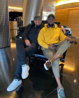 Ramsey Nouah Instagram - It's been a long time coming bro, but here we are! 
Another year full of wisdom, money and more deals! 
Thank God for comedy for your life, if not you go still dey Atlanta dey find rich woman to marry 😂