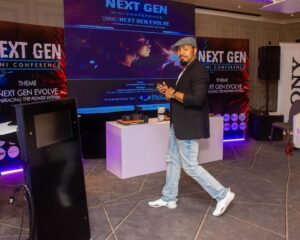 Ramsey Nouah Instagram - I believe it’s important as filmmakers to ensure that the Next Gen of creatives are seen and heard. 
I think that perfectly encapsulates what the @nextgen_miniconference represents. 
It was a fun time listening to the stories of these bright minds. 

We go harder again for the next Gen 😉