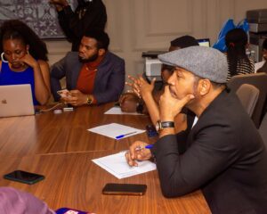 Ramsey Nouah Instagram - I believe it’s important as filmmakers to ensure that the Next Gen of creatives are seen and heard. 
I think that perfectly encapsulates what the @nextgen_miniconference represents. 
It was a fun time listening to the stories of these bright minds. 

We go harder again for the next Gen 😉
