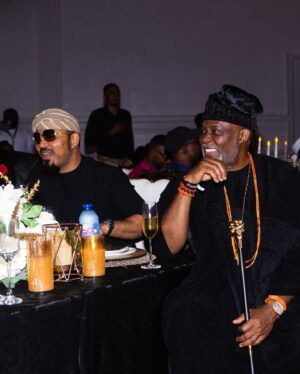 Ramsey Nouah Instagram - Lights, camera … Naija!!! 

@netflix_naija said we should come out repping Naija and it was a flamboyant night with the glitz and glamour repping the true essence of Naija! 
It was fun chilling with my bros @mofedamijo and my other colleagues, we had the time of our lives. 
The Netflix VP, Content, Middle- East and Africa Ben Amadasun  @spindocto brought all the ginger and fun. 

In other news, Netflix Naija has a couple of huge titles coming out later this year, so watch out for the amazing stories coming only to Netflix.

#netflixnaija