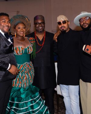 Ramsey Nouah Instagram - Lights, camera … Naija!!! 

@netflix_naija said we should come out repping Naija and it was a flamboyant night with the glitz and glamour repping the true essence of Naija! 
It was fun chilling with my bros @mofedamijo and my other colleagues, we had the time of our lives. 
The Netflix VP, Content, Middle- East and Africa Ben Amadasun  @spindocto brought all the ginger and fun. 

In other news, Netflix Naija has a couple of huge titles coming out later this year, so watch out for the amazing stories coming only to Netflix.

#netflixnaija