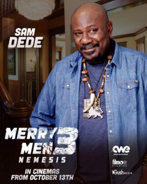 Ramsey Nouah Instagram - The Merry Men are  back!!!!

Get ready for some Action! 

MERRY MEN 3….NEMESIS 

Out in the Cinemas! 
Don’t miss it!!!!

#merrymen3