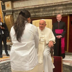 Ramy Youssef Instagram - courtside at the pope!!