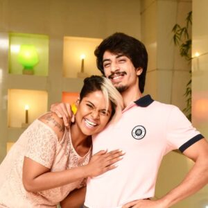 Ramya NSK Instagram - Thambi ♥️ @shariqqqq777
.
.
.
📷: @johan_sathyadas
👗: @macys
.
.
.
#RamyaNSK #photooftheday #photo #photography #photoshoot #photographer #Chennai #chennaifashion #kollywood #chennai #thambi  #brotherfromanothermother #candid