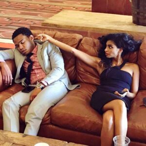 Rana Roy Instagram - In preparation for the finale tonight... when @iamrobertbailey dared to fall asleep on set 😆 #NightShift @nbcnightshift 10/9c TONIGHT!!!!! 📷: @lammagramm