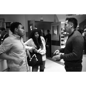 Rana Roy Instagram - #Tbt My first day on set of the #nightshift !!! I was only there for a costume fitting... Amira would not wear these clothes 😜 Also Brian Anthony was nice to me back then 🤣 ONE MORE HOUR east coast!!!