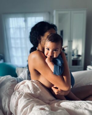 Rana Roy Instagram - Thank you to my sweet boy Iah, for giving me the opportunity to be your mama.

I’m not gonna sugarcoat it because this year has been so hard. Between giving birth and looking after a newborn while moving… TWICE, having to help my in pain baby boy with gut issues that I knew weren’t normal, dealing with PPA, all while completing my Bachelors Degree, auditioning and breastfeeding, well… it’s taken a lot out of me. (Shout out to @kariospeedwagon for being my partner in it all.)

You have given me perspective, and although I didn’t know ANYTHING about babies (including the fact that they couldn’t have water for 6 months!?) I am grateful to have you as my teacher.

I love you more than I can handle, I love you so much it hurts. You are my everything and more. 

To all the mamas out there, to all who are trying to be mamas and to all who couldn’t be mamas, Happy Mother’s Day! 🤍🧿