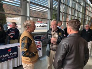 Rand Paul Instagram - Great day traveling and talking to Kentuckians. 🗳Let’s get out the vote in November! 🗳