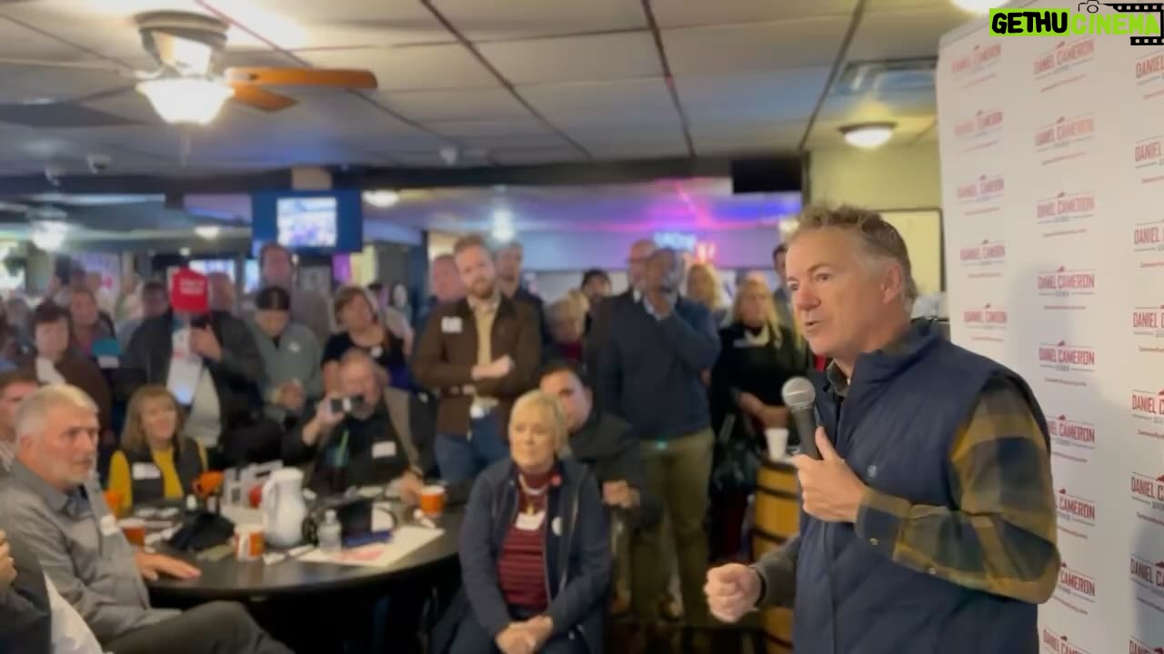Rand Paul - 2.2K Likes - Today, I had the honor of being joined by my friend @drrandpaul on the campaign trail--and you brought the energy!
We've got 18 days, Kentucky. That's it.
Our momentum grows stronger by the day, and with your help, we're going to make history on November 7th. #TeamCameron
📍Crescent Springs
📍Lexington
📍Louisville
📍Bowling Green
