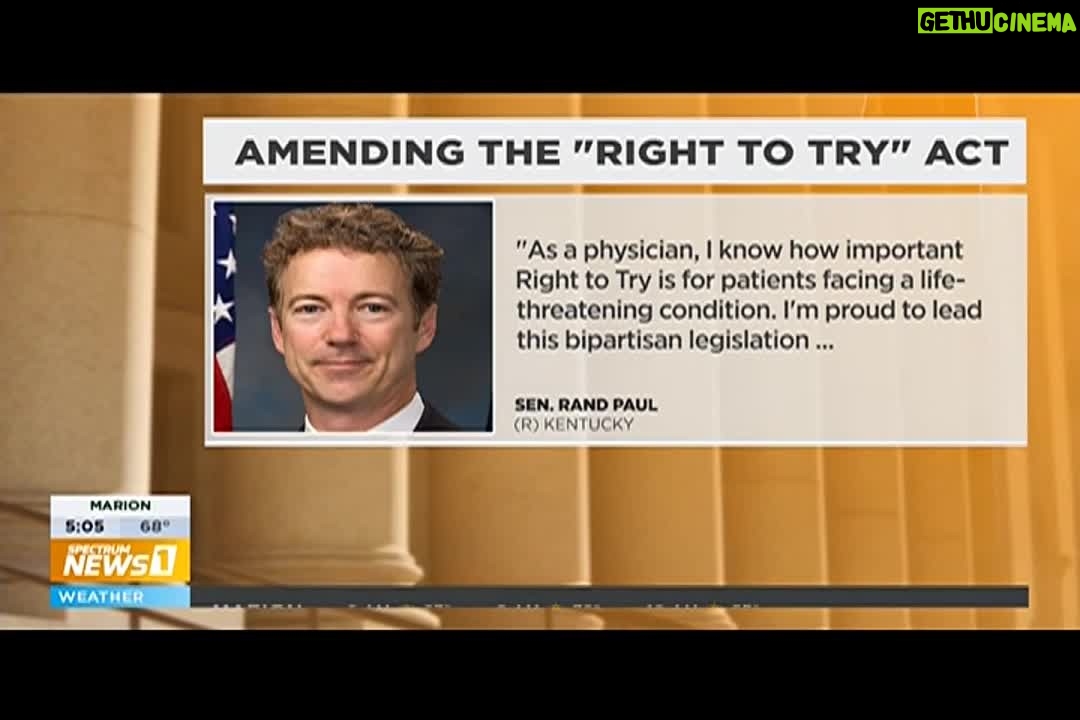 Rand Paul - 4.8K Likes - As a physician, I know how important Right to Try is for patients facing a life-threatening condition. I'm proud to lead this bipartisan legislation with Senator Cory Booker to get government out of the way!