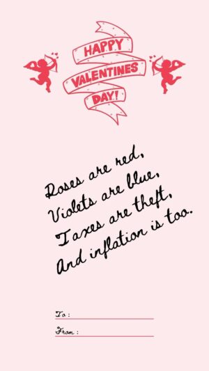 Rand Paul Instagram - 💝 Happy Valentine’s Day 💝 Inflation is out of control, so share the love and one of my free cards with the lover of liberty in your life this V-Day.