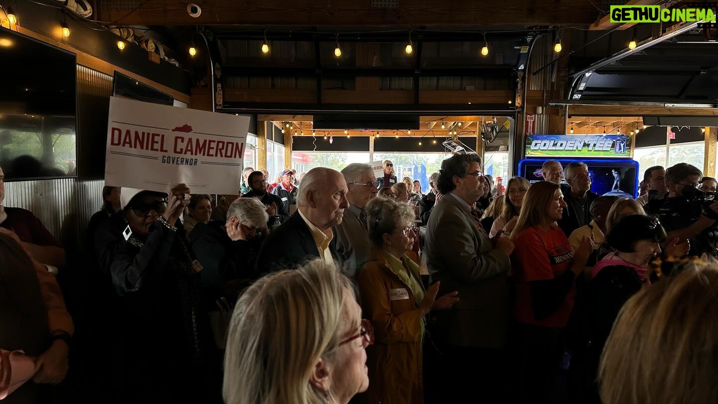 Rand Paul - 2.2K Likes - Today, I had the honor of being joined by my friend @drrandpaul on the campaign trail--and you brought the energy!
We've got 18 days, Kentucky. That's it.
Our momentum grows stronger by the day, and with your help, we're going to make history on November 7th. #TeamCameron
📍Crescent Springs
📍Lexington
📍Louisville
📍Bowling Green