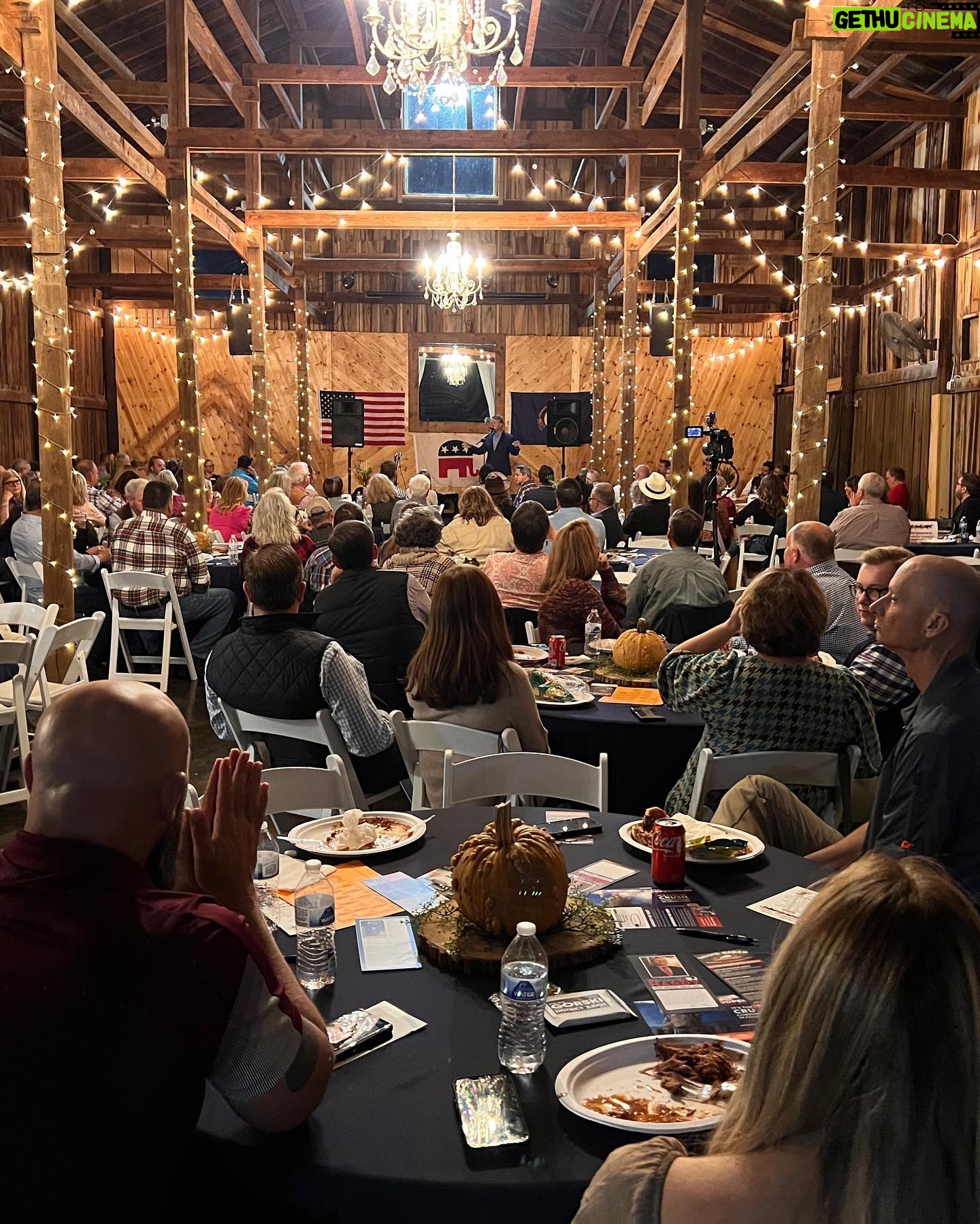 Rand Paul - 2.2K Likes - Great night with bluegrass, boots, and BBQ at the Pulaski Co GOP rally. We’re ready for victory in November!